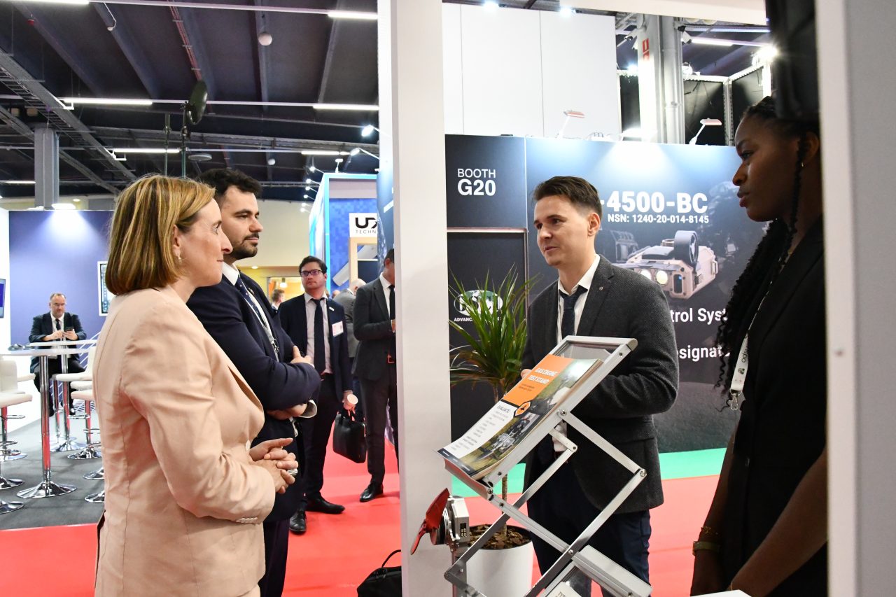 Tyto meeting Catherine Godin, Ambassador of Canada to Poland. 