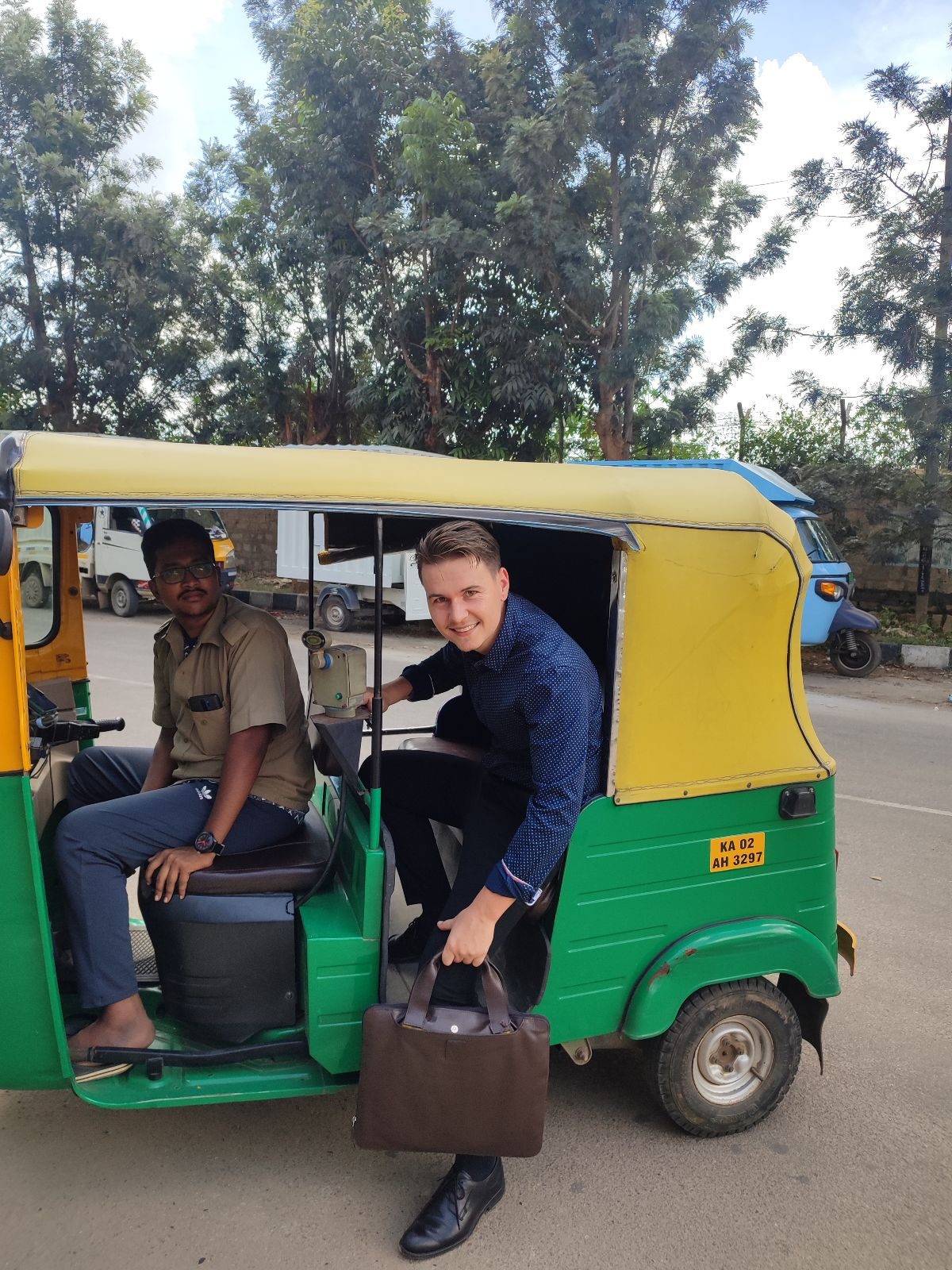 Joffrey Ferry in India. 