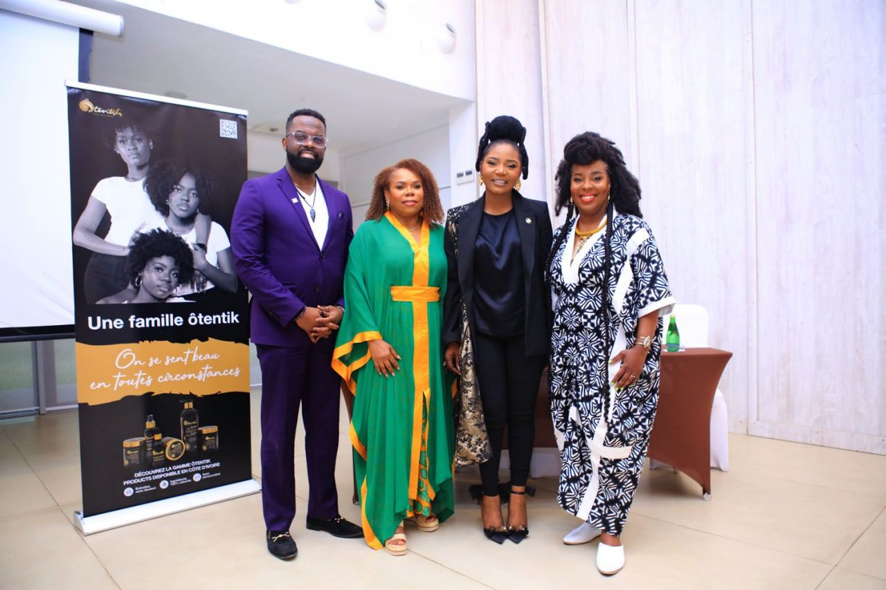 Lous Edgard (left), Jael Elysee (middle left), Nadège A. Mehe (middle right), and Dorothy Rhau (right).